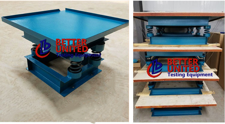 Better Group small vibrating table, concrete vibrator for sale, vibration shaker table