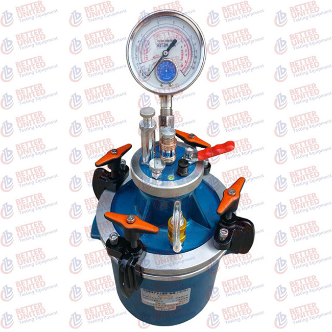 Air Content Meter Concrete Pressure Air Meter Air Entrainment Meter