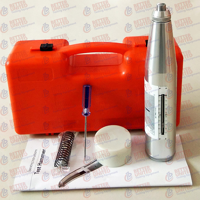 Resiliometer Concrete Rebound Hammer Tester Concrete Strength Tester