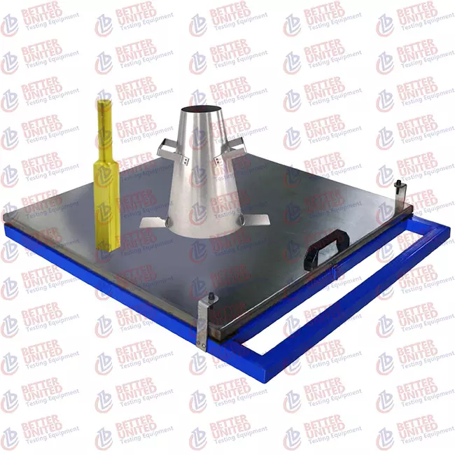 Concrete Flow Table, Flow Table Test Galvanised Steel Cone