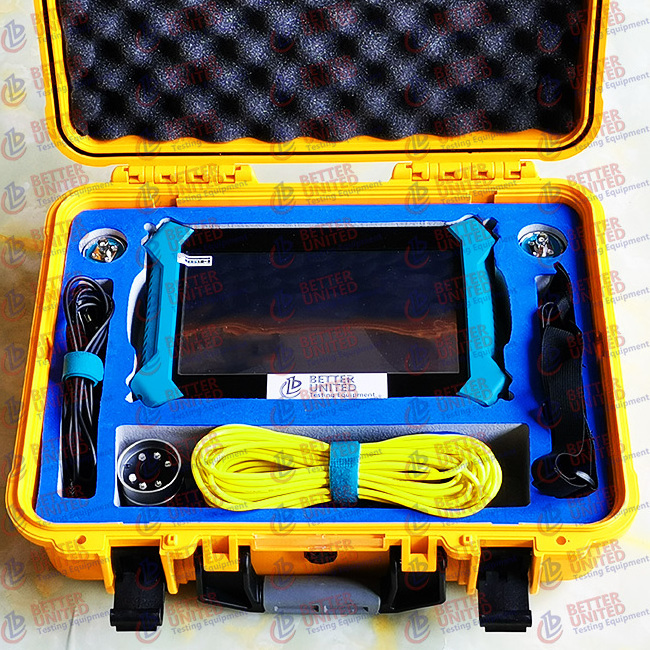 Cross Hole Ultrasonic System TWO Channels Automatic Integrity Test Borehole Logging Equipment