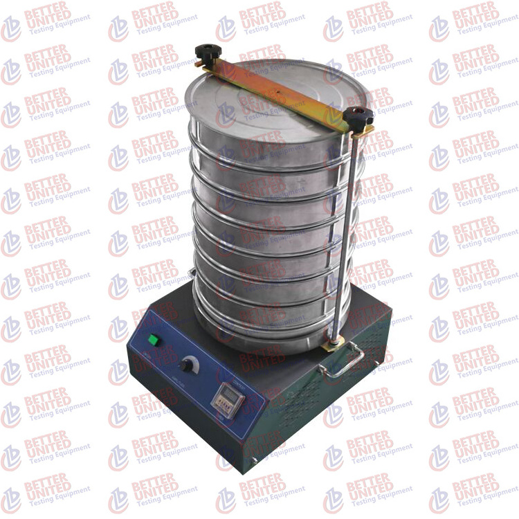 200mm standard soil sieve shaker test equipment for sale