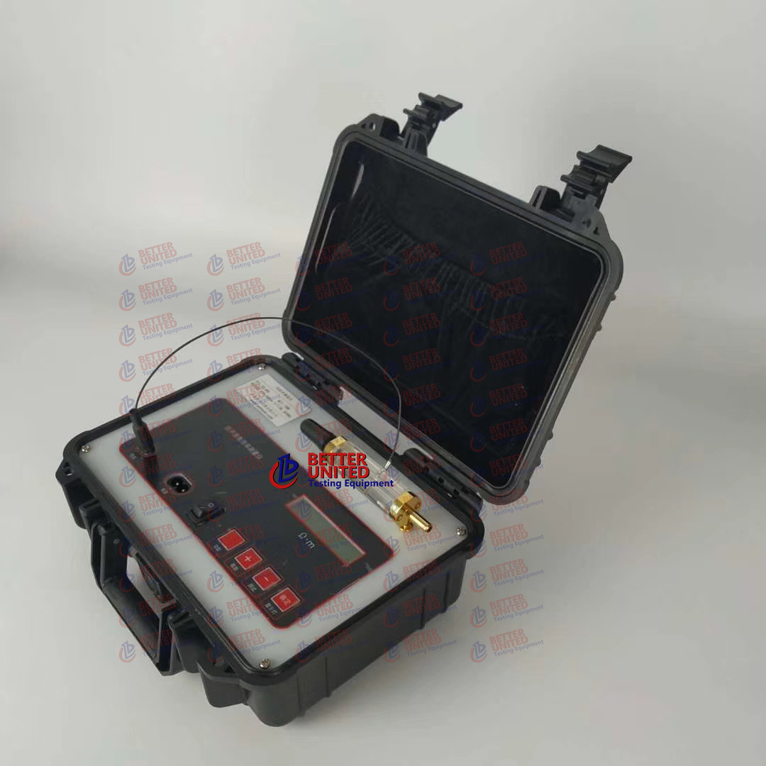 Lightweight earth ground suface digital resistivity meter geophysic equipment for mud water exploration and detection