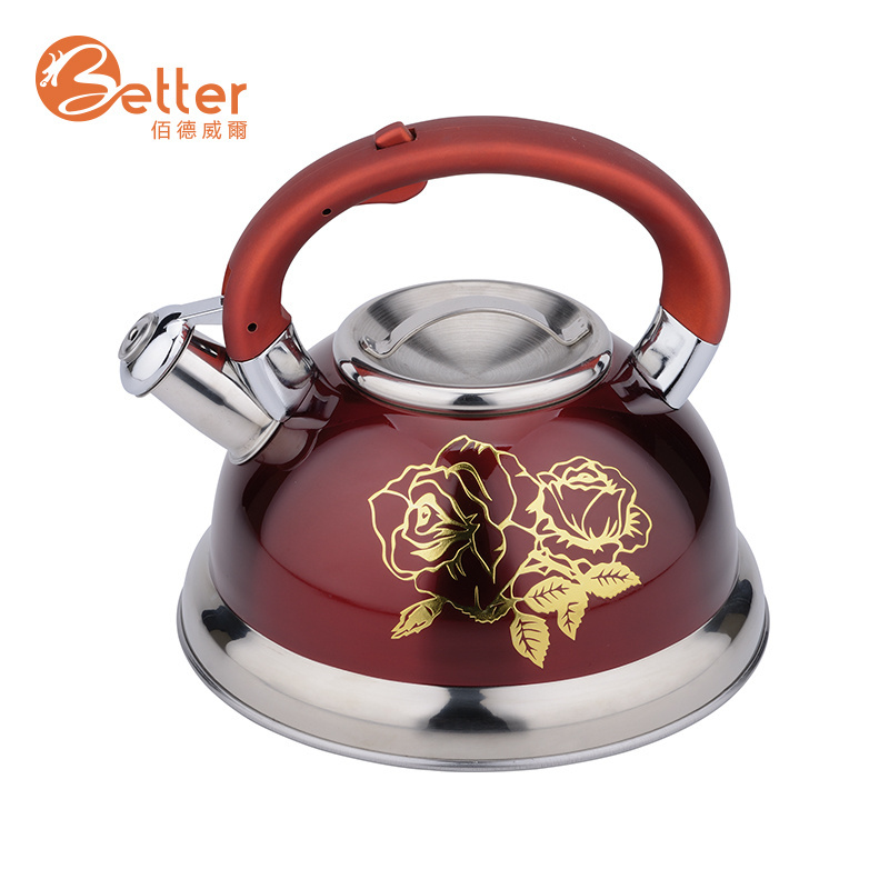 New Arrival 304 Stainless Steel Whistling Water Kettle Tea Electric Kettle