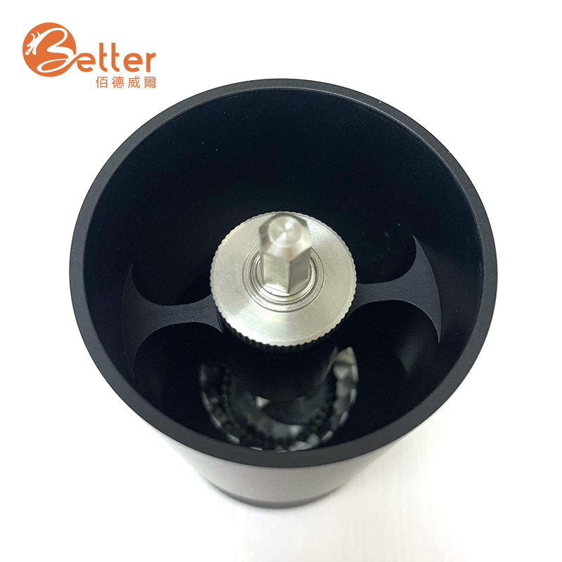 Manual Hand Crank Cordless Coffee Grinder Stainless Steel Mini Coffee Grinder Hand Operated Grinder