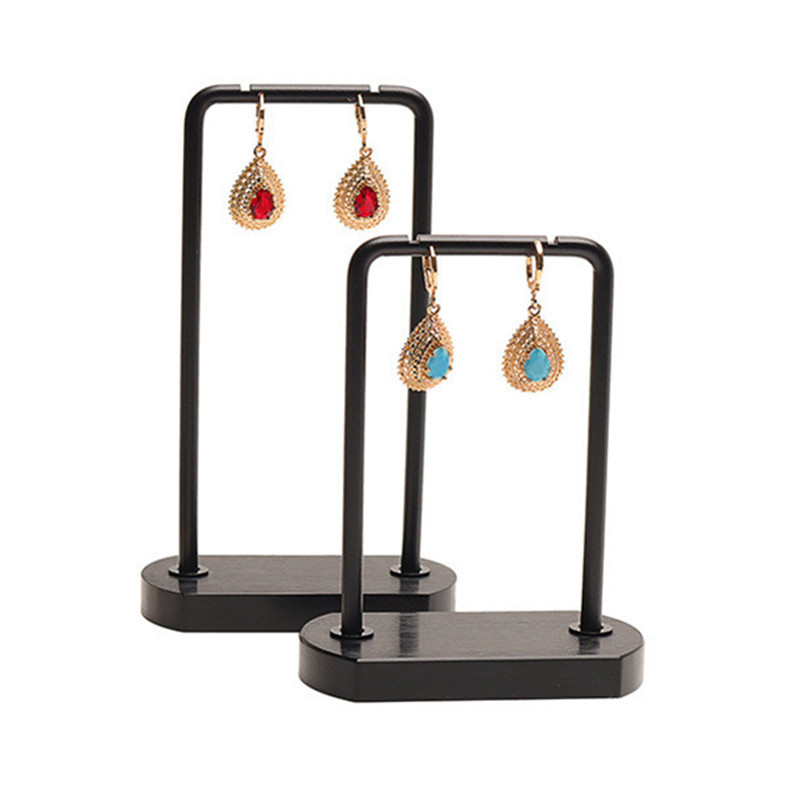 High End Earring Display Stand Metal Earring Holder Jewelry Organizers For Shops Jewelry Hanger