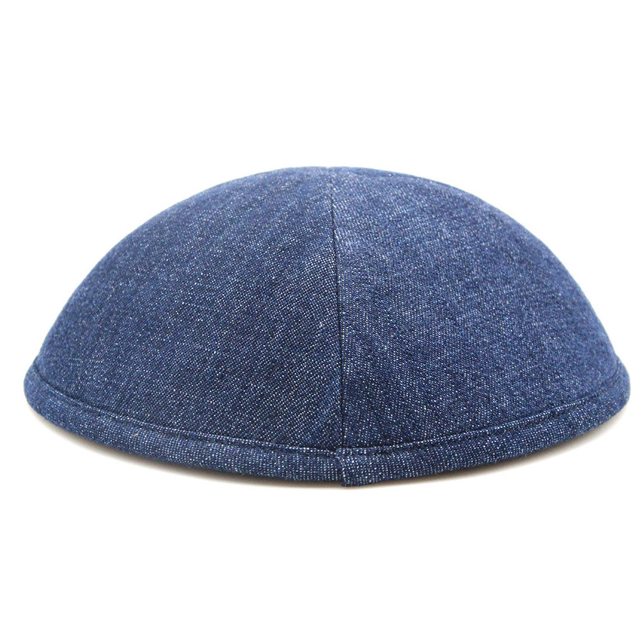 Knit kippah full moslem suede wedding jeans jewish kippah hat