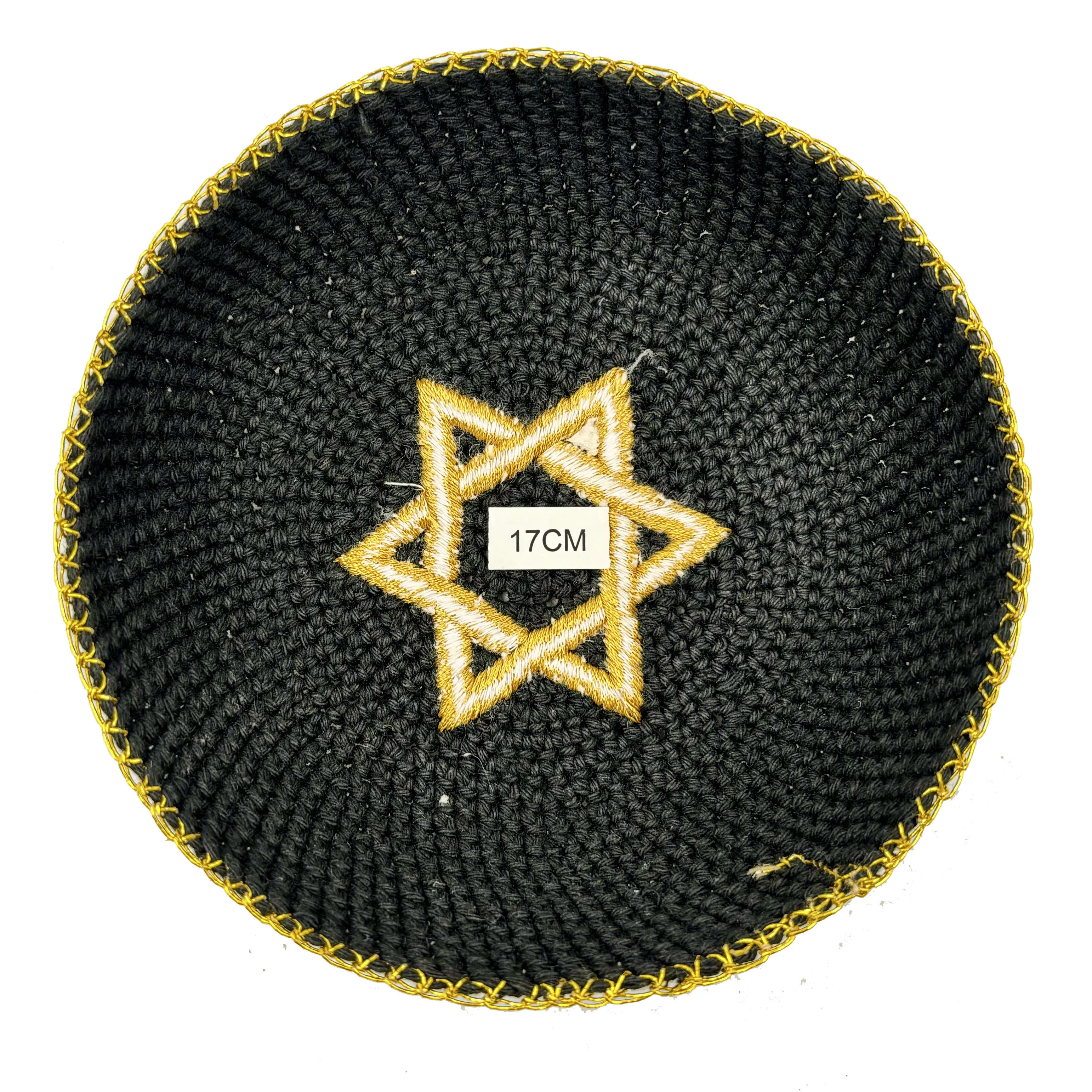 Stylish Crochet Kippah Hat for Men Boys Kids with star for Daily Party Outdoor Business Religious Scenes for Adults kippah