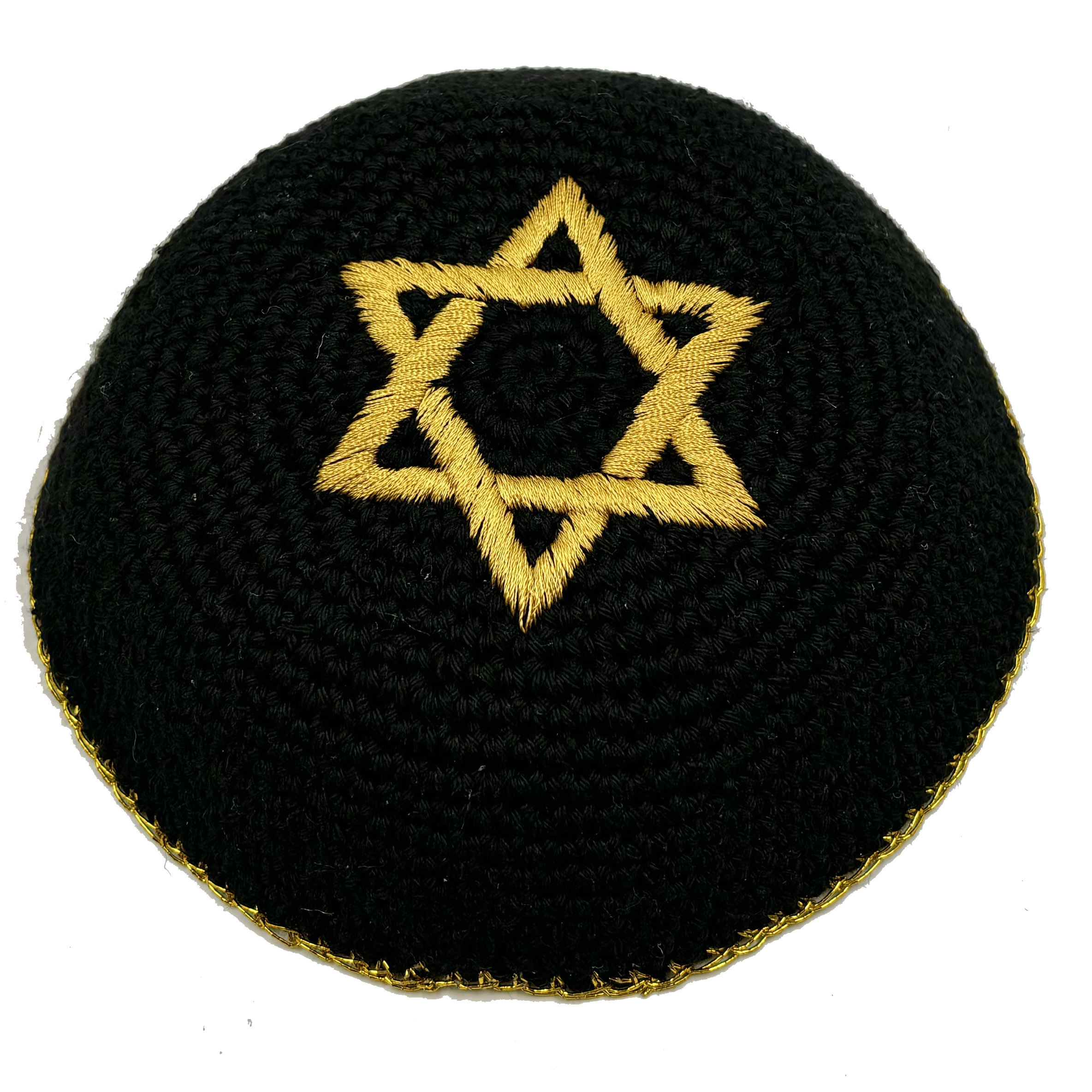 Stylish Crochet Kippah Hat for Men Boys Kids with star for Daily Party Outdoor Business Religious Scenes for Adults kippah