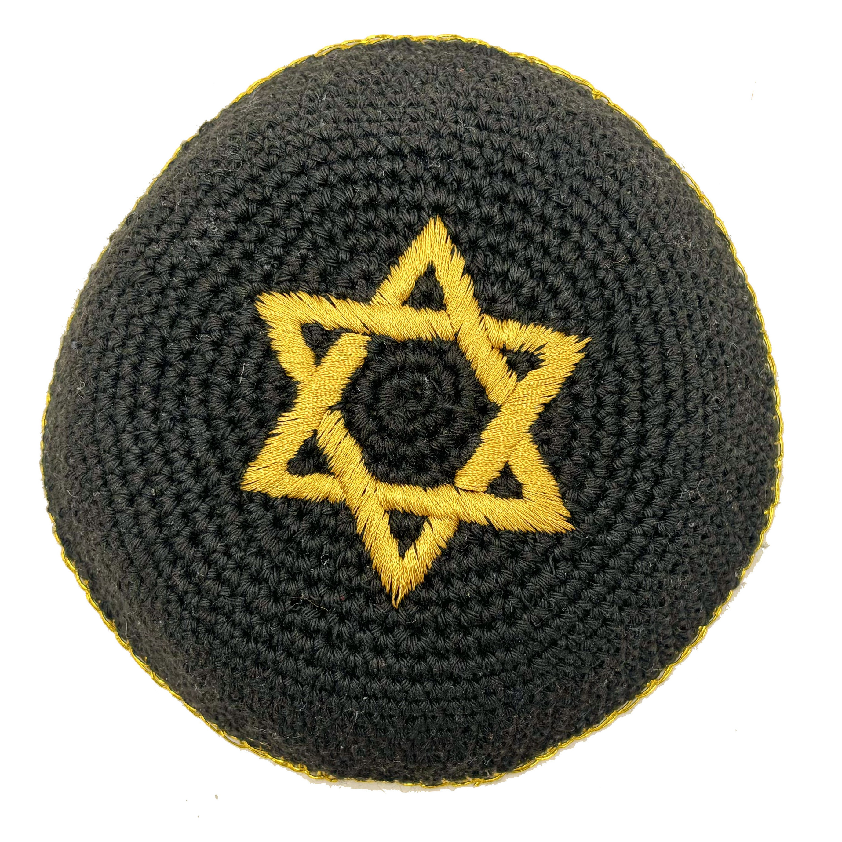 Stylish Crochet Kippah Hat for Men Boys Kids with star for Daily Party Outdoor Business Religious Scenes for Adults kippah