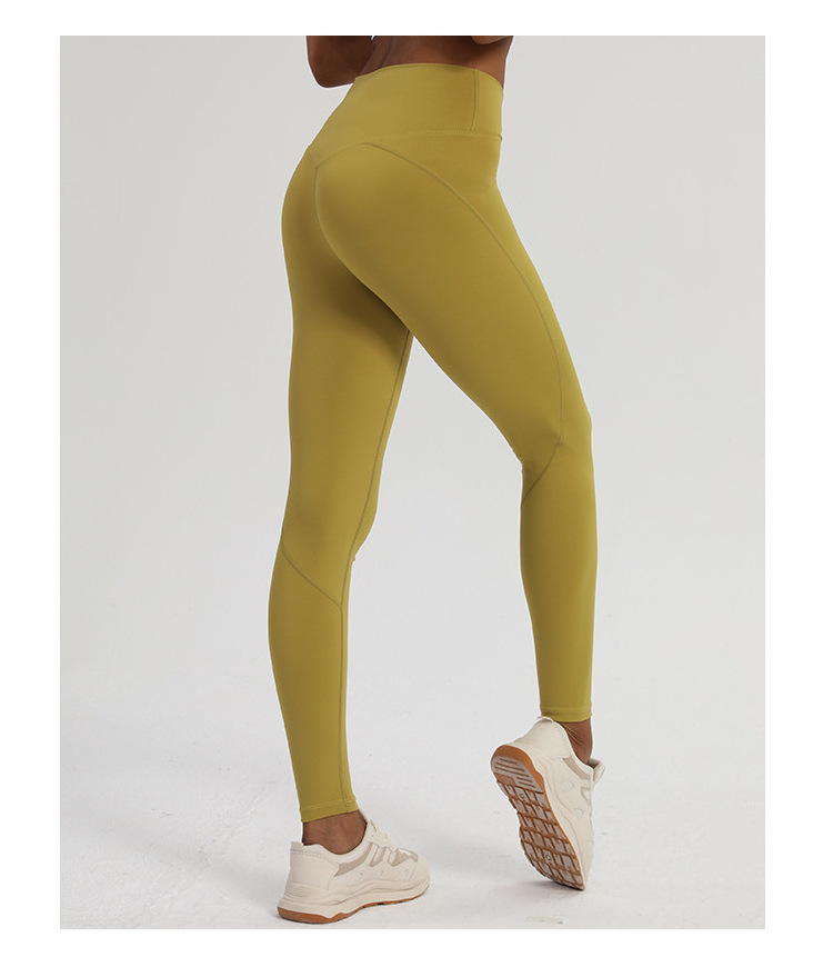 Wholesale  Hot Sell Yoga Pants Gym Fitness Cross V Waisted No Camel Toe Leggings For Women High Quality