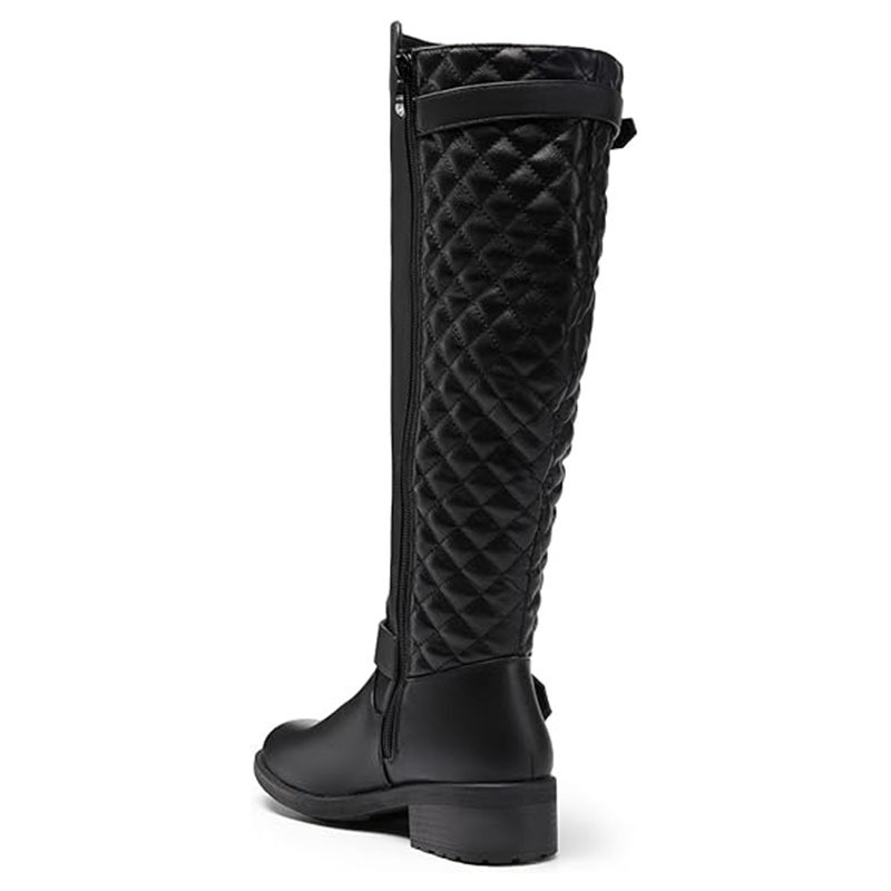 Hot selling winter sexy women's boots fashionable leather long leg knee high heels