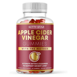 OEM Apple cider vinegar gummies promote digestion apple cider vinegar tablets