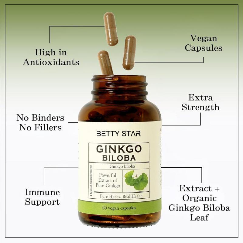 ginkgo biloba capsules powerful extract of pure ginkgo capsules extra strength high in antioxidants capsules