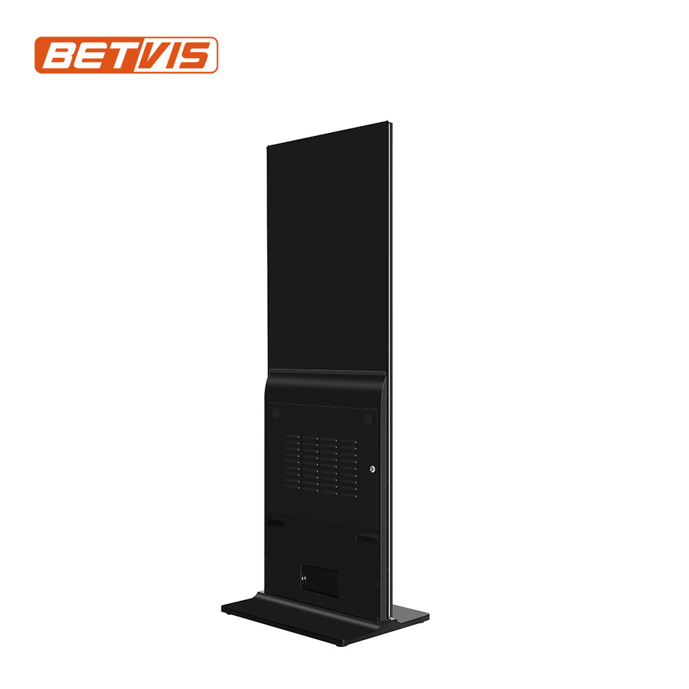 43 Inch Floor standing lcd totem information kiosk touch screen