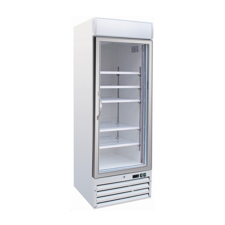 Supermarket glass door milk pepsi red bull beverage refrigerator cooler energy drink fridge