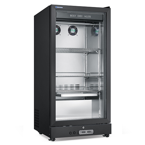 Panic Buying One Glass Door Showcase Hanging Meat Dry Aging Refrigerator