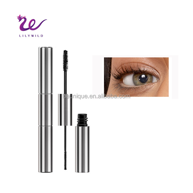 Custom Logo Eyelash Make Up Two Sides Mascara Volume Lash Extension Waterproof Vegan  double-sided mascara  Mascara