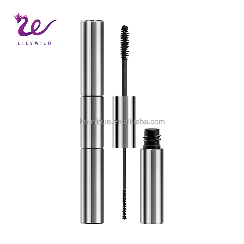 Custom Logo Eyelash Make Up Two Sides Mascara Volume Lash Extension Waterproof Vegan  double-sided mascara  Mascara