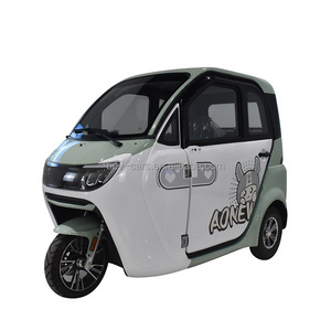 EEC L2e electric tricycle 3 wheel enclosed electric tricycle electric cabin scooter for passenger for sale