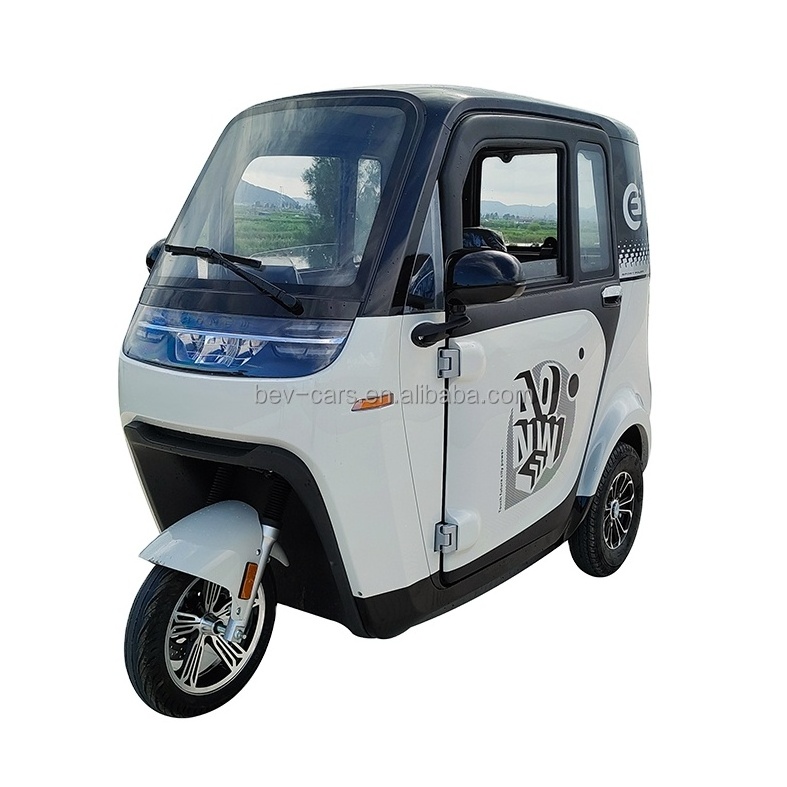 EEC COC L2e enclosed electric tricycle electric passenger trike for adult