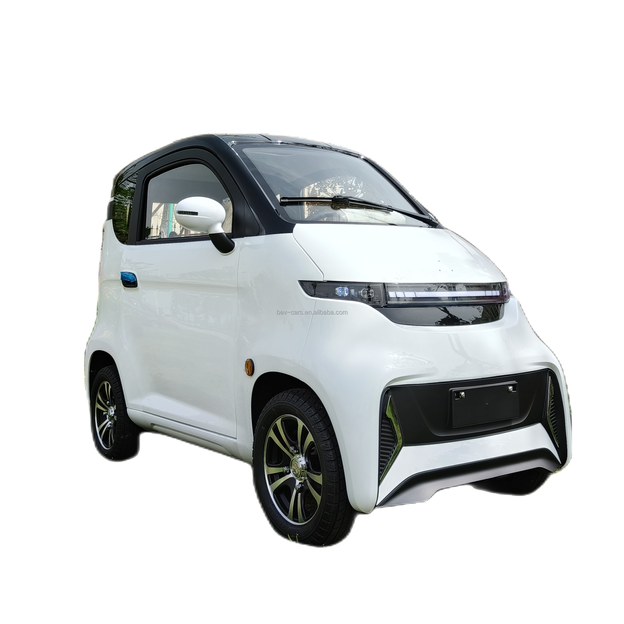 L6e EEC High quality mini car electric adult 2000W 100Ah huge battery 4 wheels electric car enclosed cabin mobility scooter