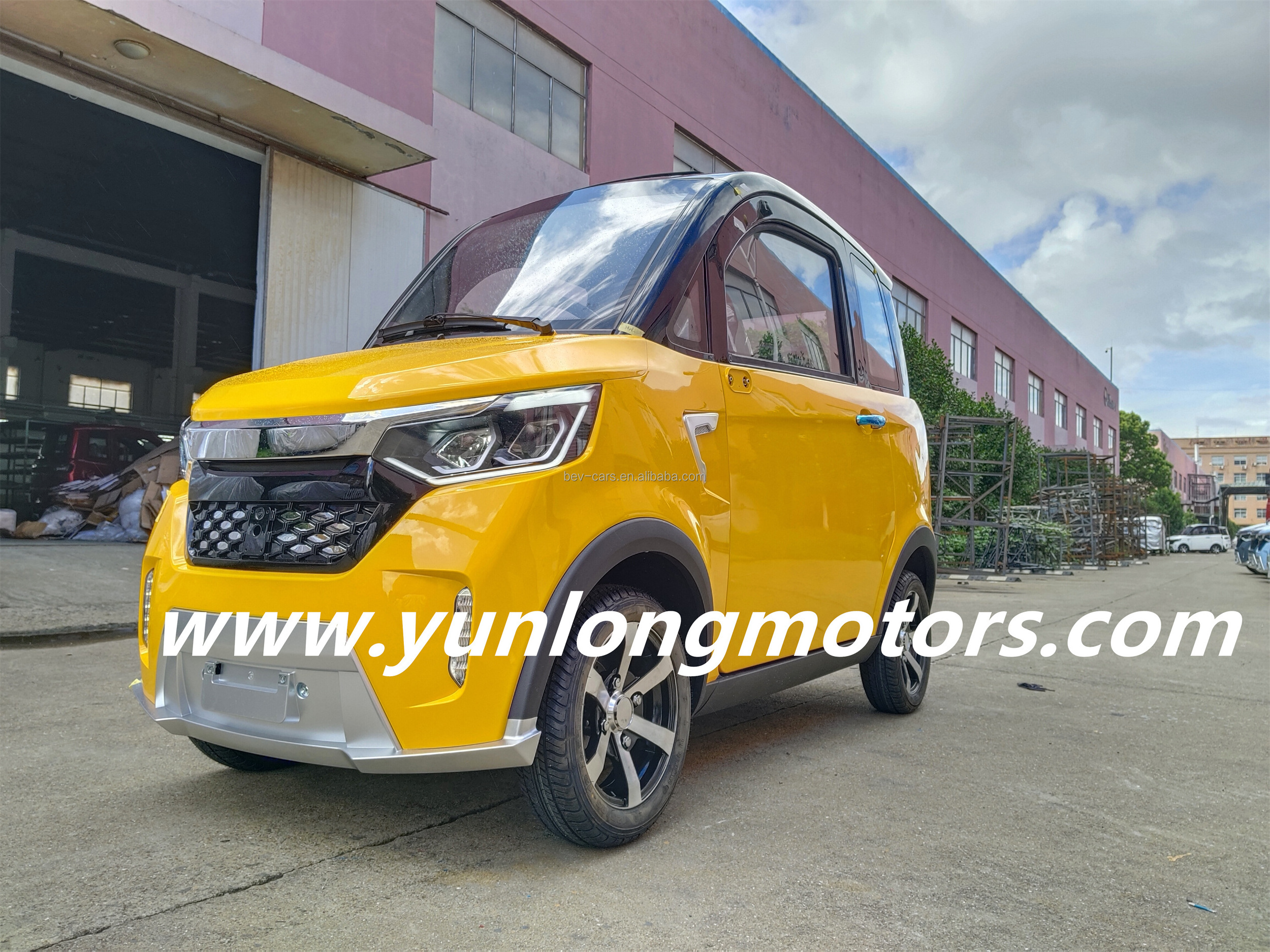 Yunlong eec approved electric car no driver license needed low speed electric car for sale