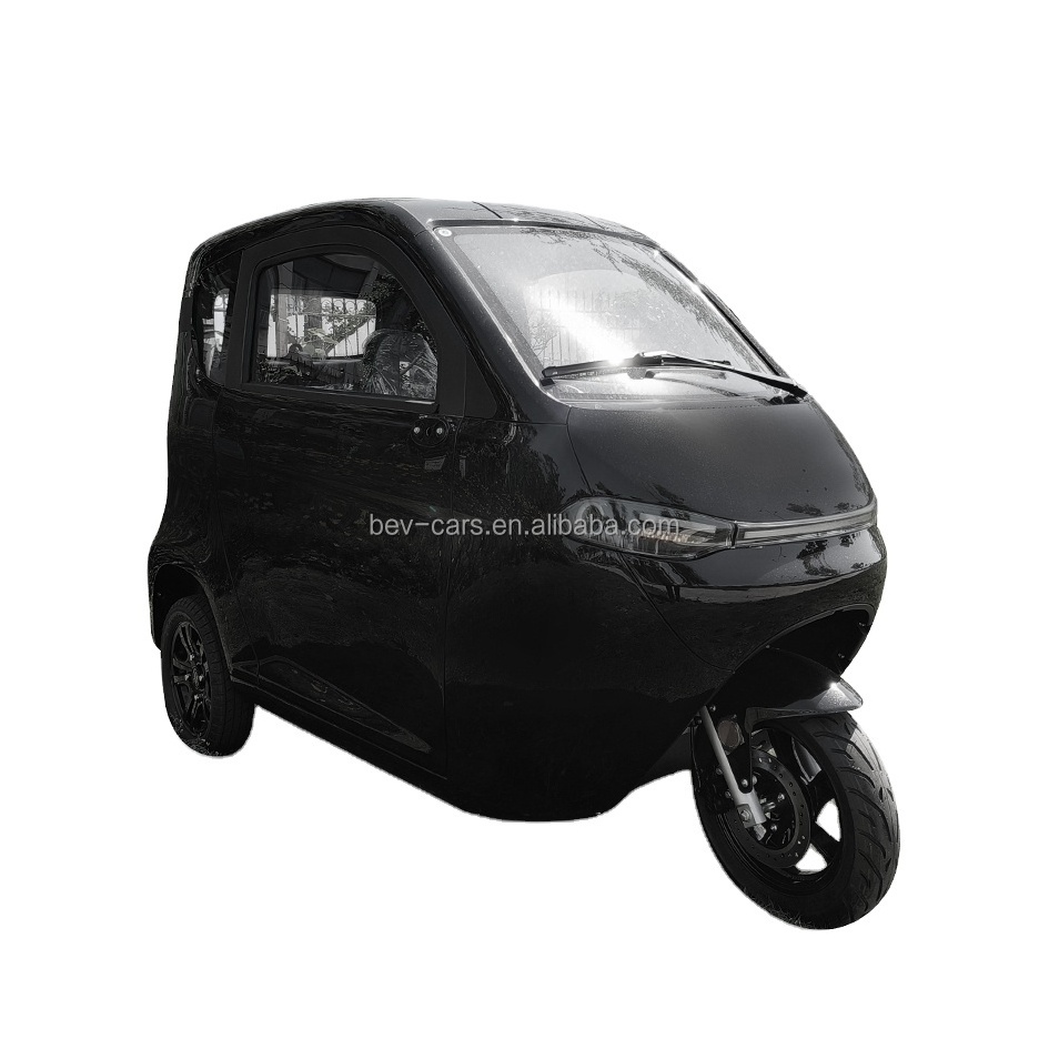 EEC L2e enclosed electric tricycle 1+2 seat electric trike 3 wheel electric car