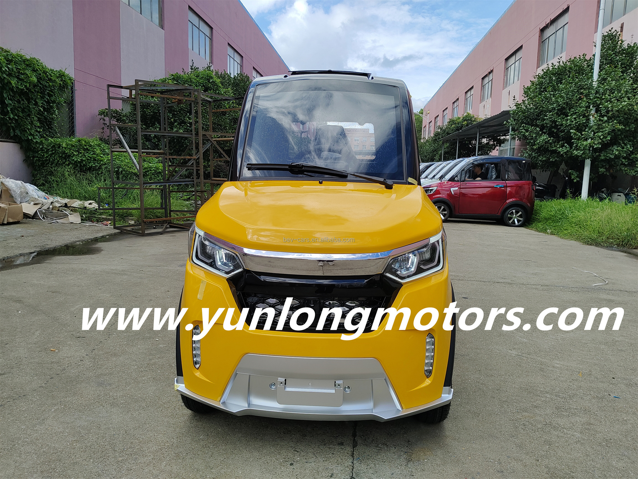 Yunlong eec approved electric car no driver license needed low speed electric car for sale