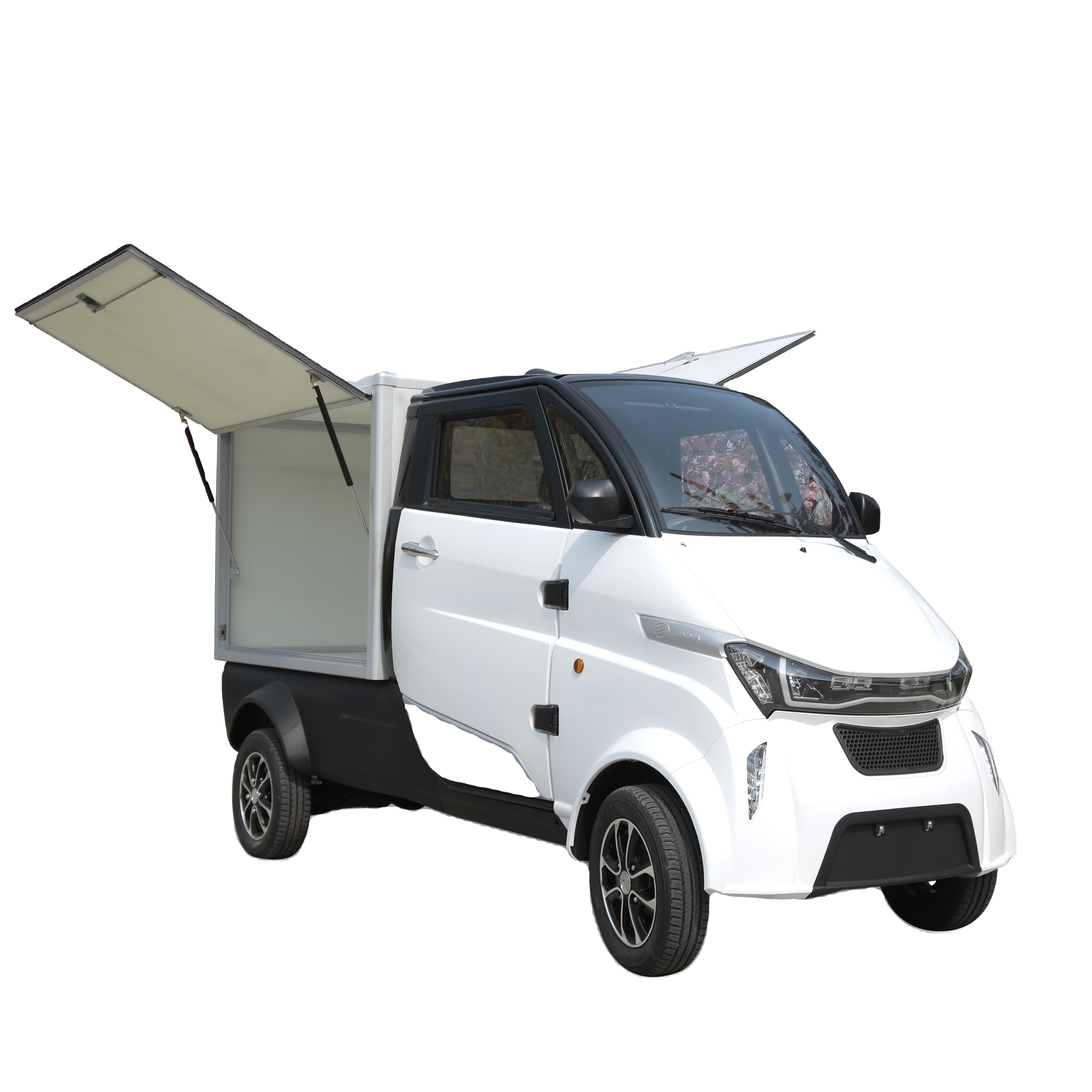 small electric pickup truck for cargo electric delivery van with 2 seaters electric truck car mini truck