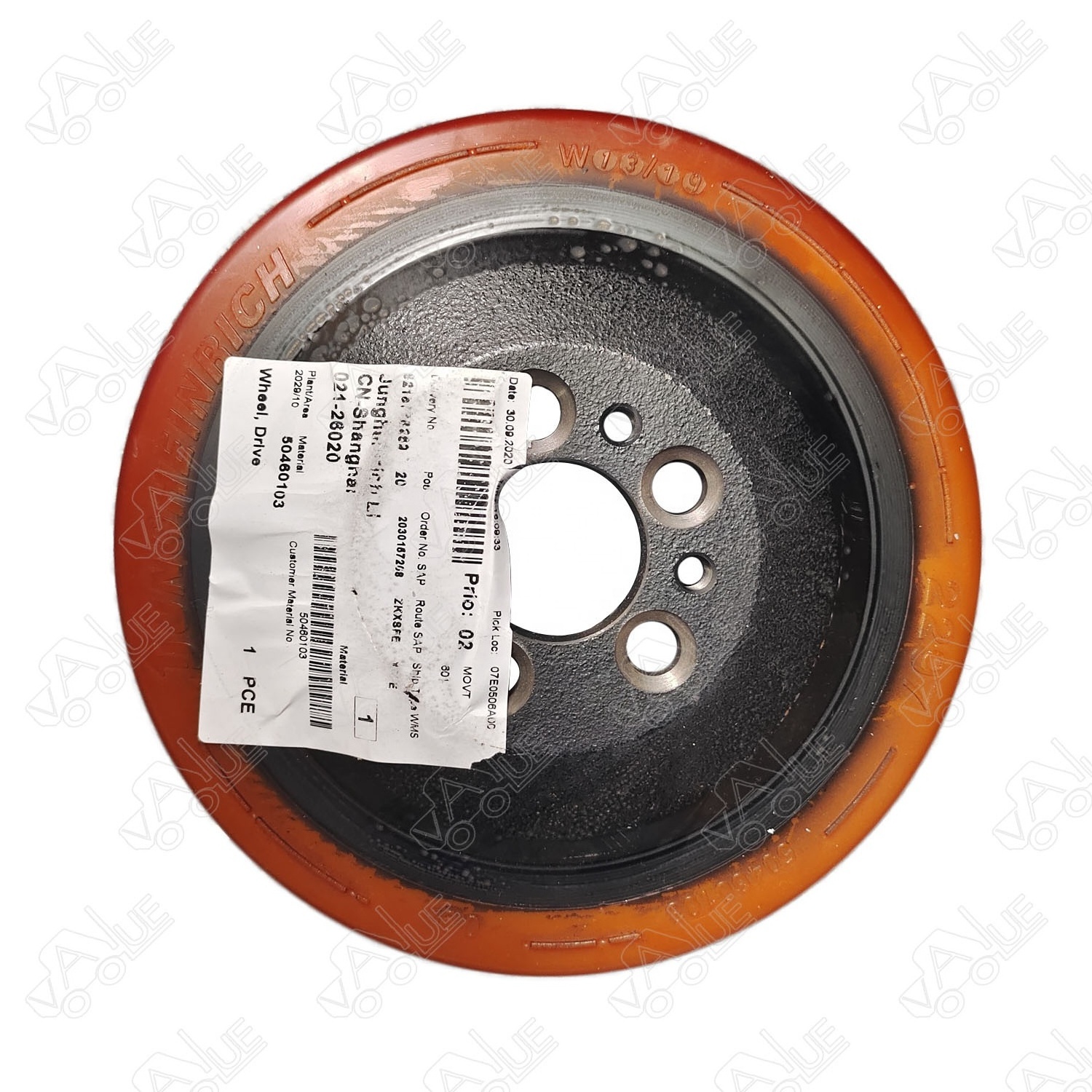 Original factory jungheinrich forklift drive wheel polyurethane drive wheel 50460103