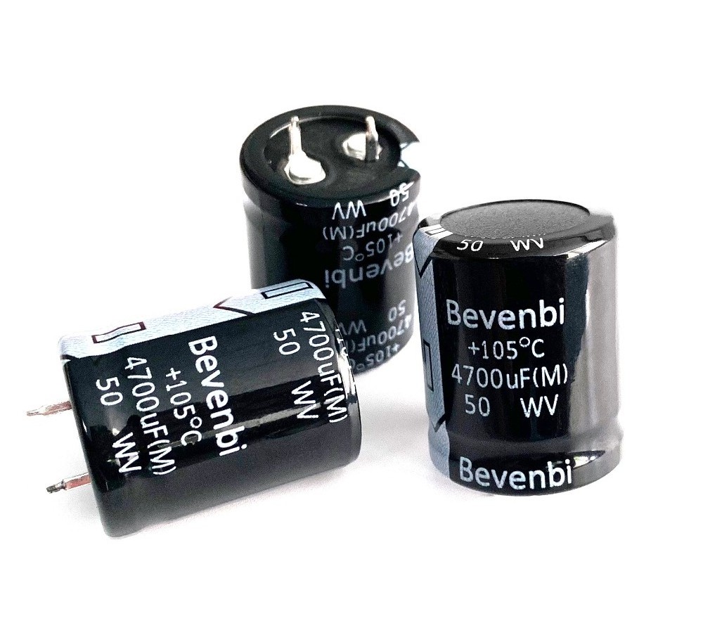 Bevenbi 1000 uf 400v 450v low leakage current long life snap in aluminum electrolytic capacitors