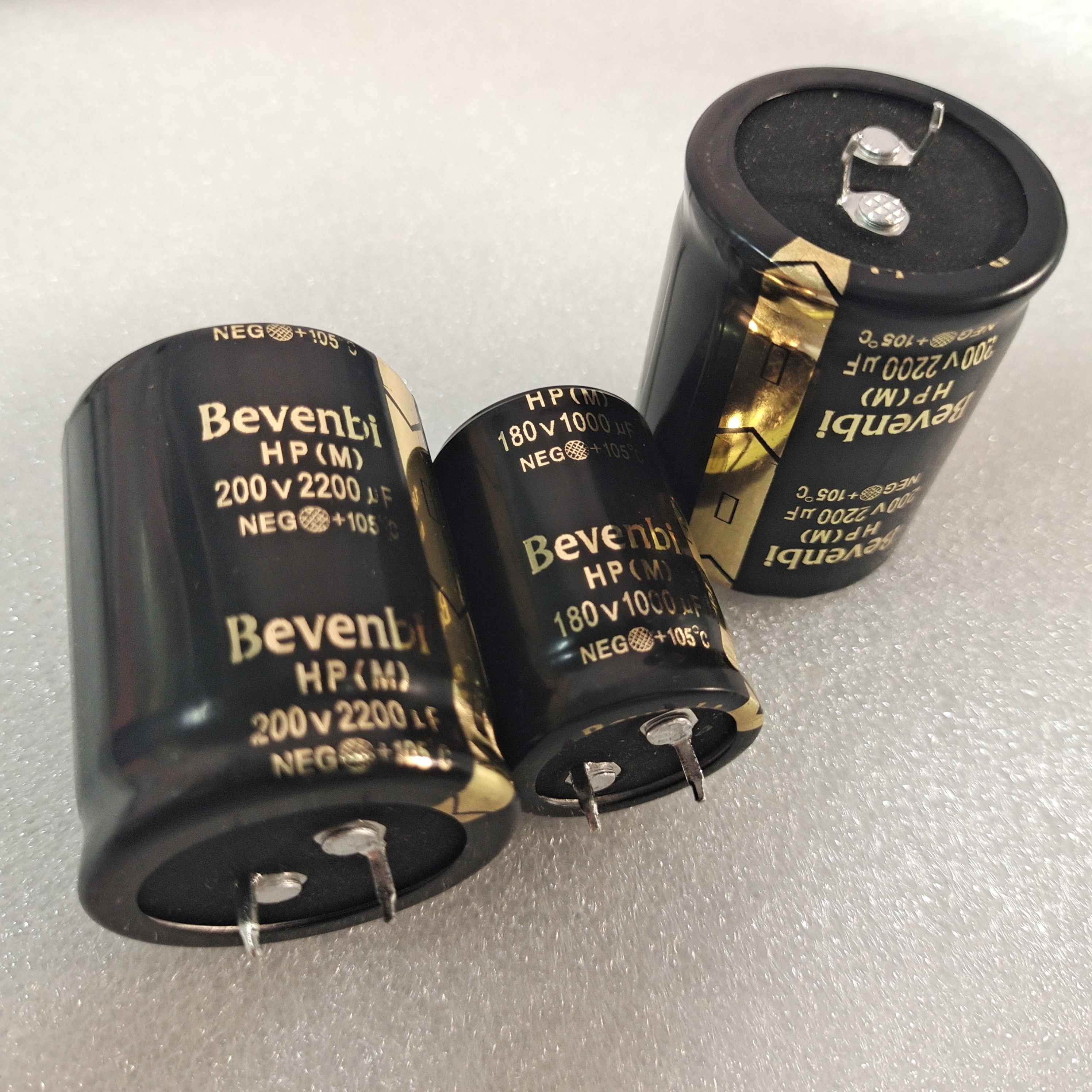 Bevenbi 1000 uf 400v 450v low leakage current long life snap in aluminum electrolytic capacitors