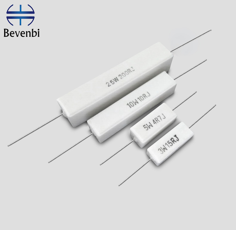 Bevenbi SQP axial lead cement resistors 10 ohm 10 watt resistor