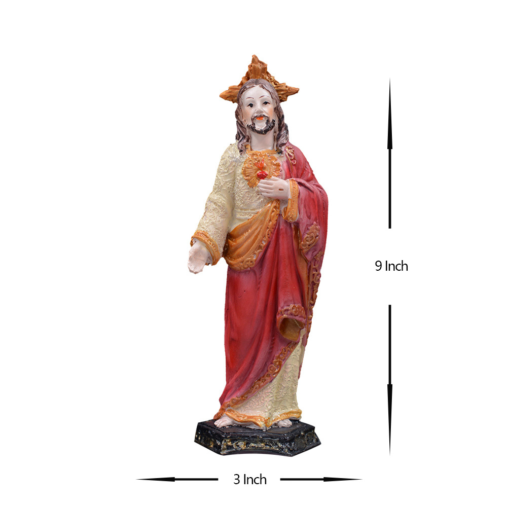 Arts and Crafts Angle statues catholic virgin mary statues religious Jesus portrait home decor