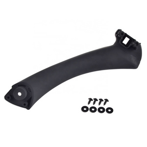 NiceCNC Front Rear Right Side Black Car Inner Door Pull Panel Handle For BMW E90 3Series