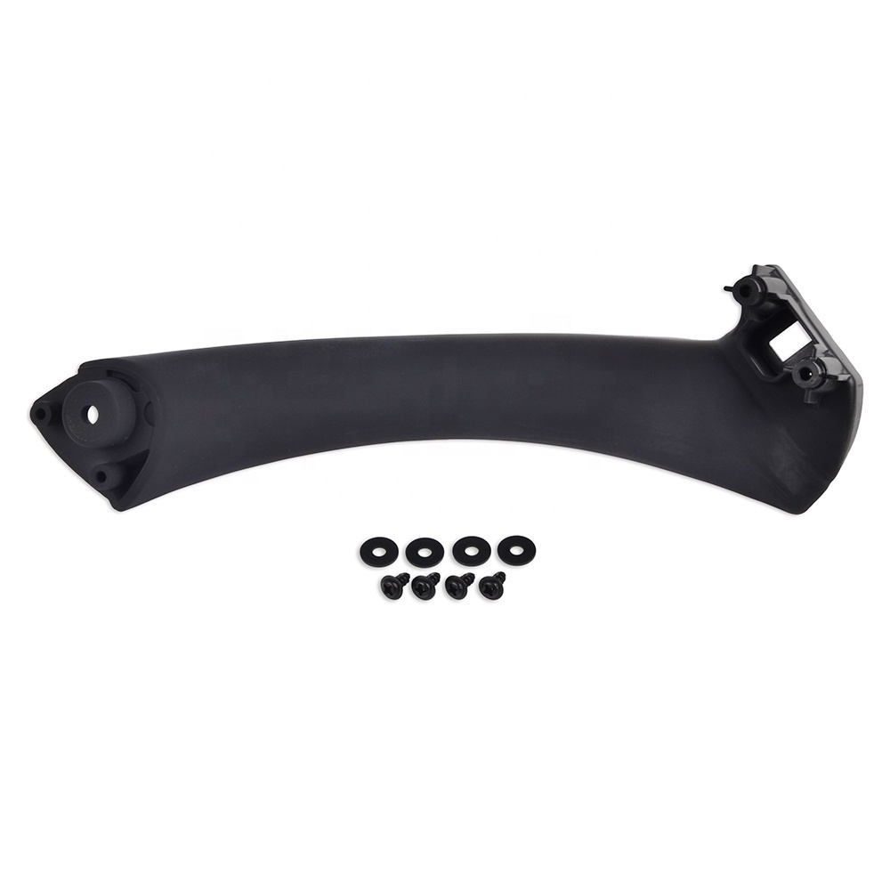 NiceCNC Front Rear Right Side Black Car Inner Door Pull Panel Handle For BMW E90 3Series