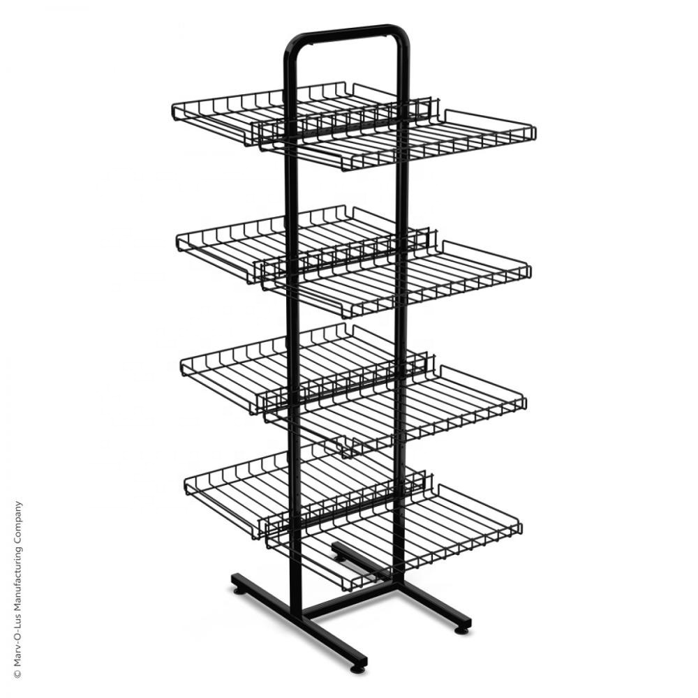 8 Shelf Double Sided Marvelous Merchandiser Floor Display