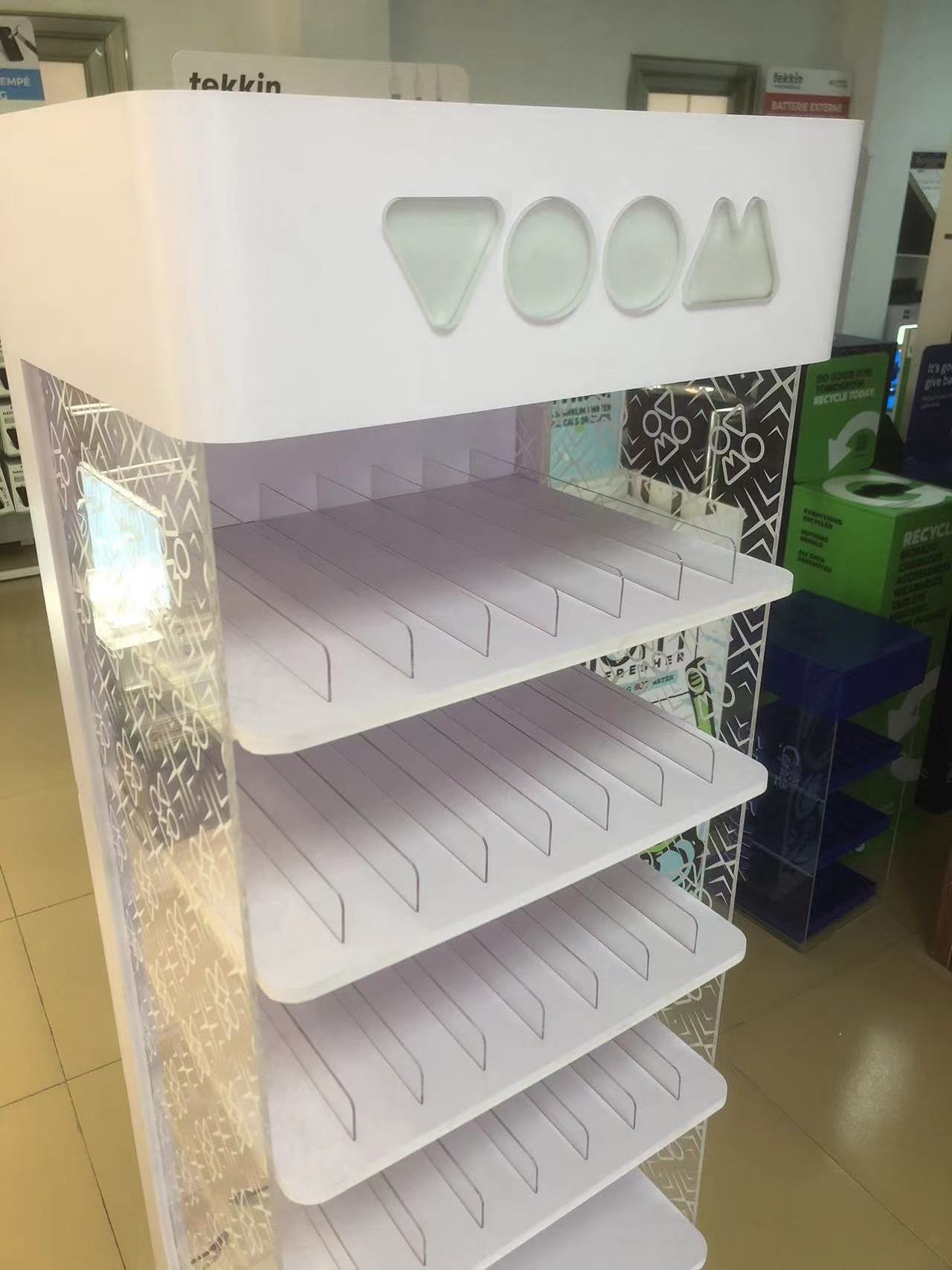 Lightup cigarette display rack smoke shop display racks tobacco station floor stand metal  display