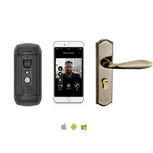 VOIP sip video door intercom phone systems for door opener