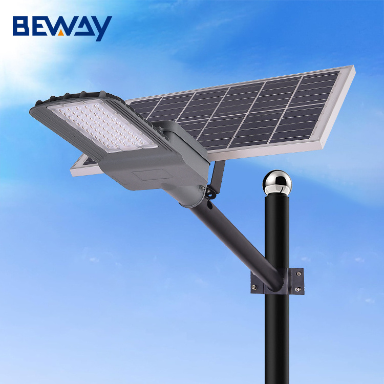 Factory Sale Designer Customized Solar Panel Aluminum Casing Road Light  60w 100w Led Street Light