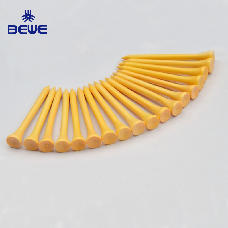 Low MOQ OEM Printing Cheap 54mm/70mm/83mm Bamboo Golf Tees