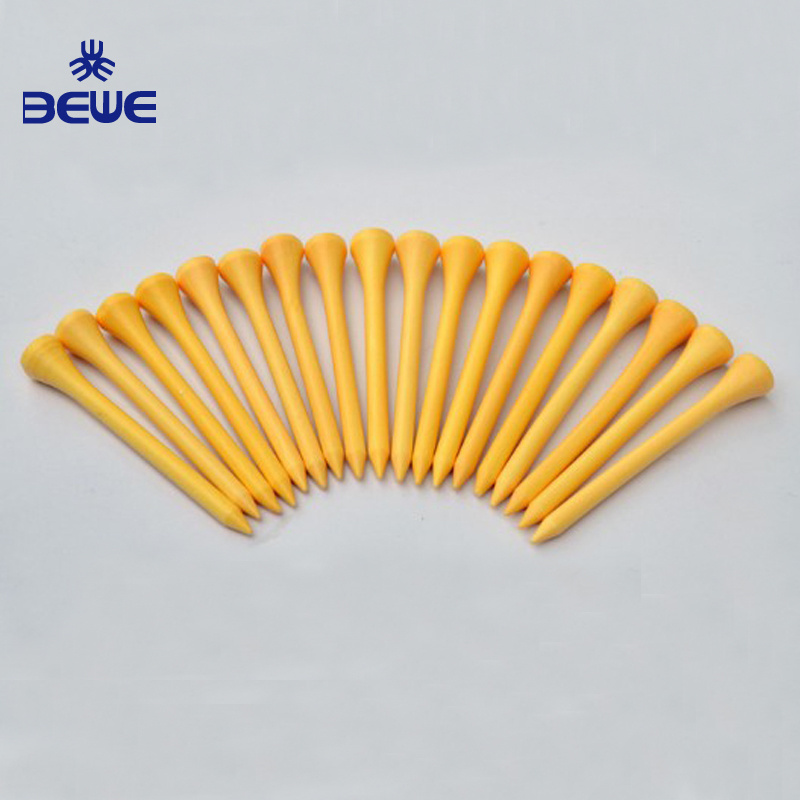 Low MOQ OEM Printing Cheap 54mm/70mm/83mm Bamboo Golf Tees