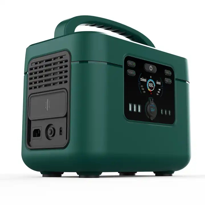 unique lithium cell battery portable power station 1200w with solar