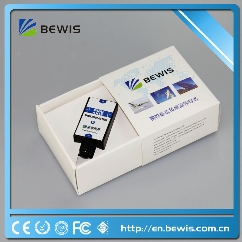 BWSENSING Adjustable Tilt Switch Voltage Output Digital Dual Axis Inclinometer Switch LIS341