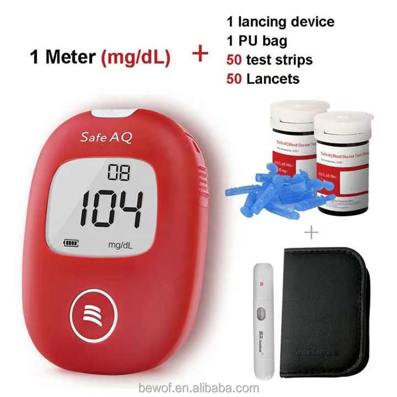 test strips bloodglucose analyzer meter with test strips 100 test strips