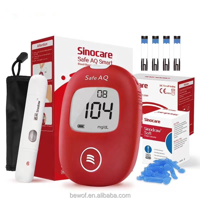 Digital Blood Glucose Monitor Blood Glucose Meter Portable Glucometer To Test Blood Sugar