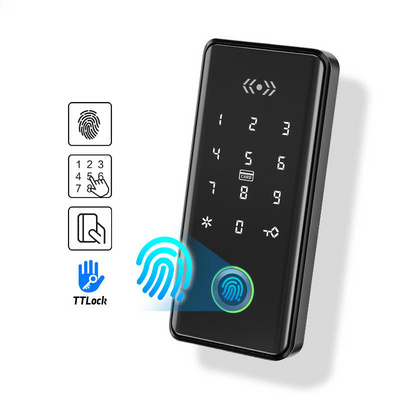 Biometric Safety Rfid Electronic Smart Drawer Lock Smart Fingerprint Cabinet Lock with TTlock app