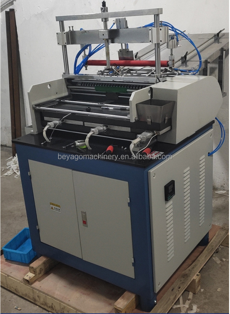 Automatic EVA Hot Melt Glue Paper Can Long Tube Labeling Machine