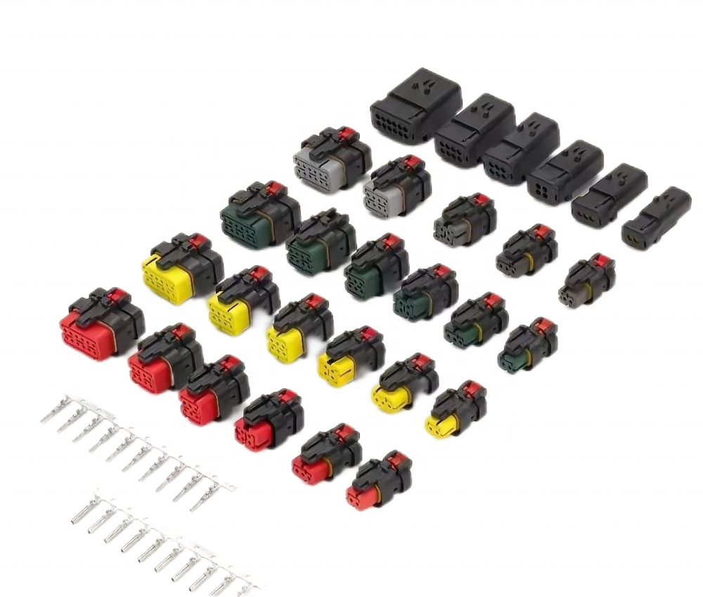 waterproof ket plug 6 pin female automotive connector 2 4 6 pin automotive connector